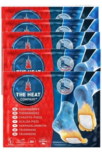 10 Lu (5 ÇİFT) Paket 8 Saat Yapışkanlı Bireysel Ayak Isıtıcı Theheatcompany Toewarmers, 